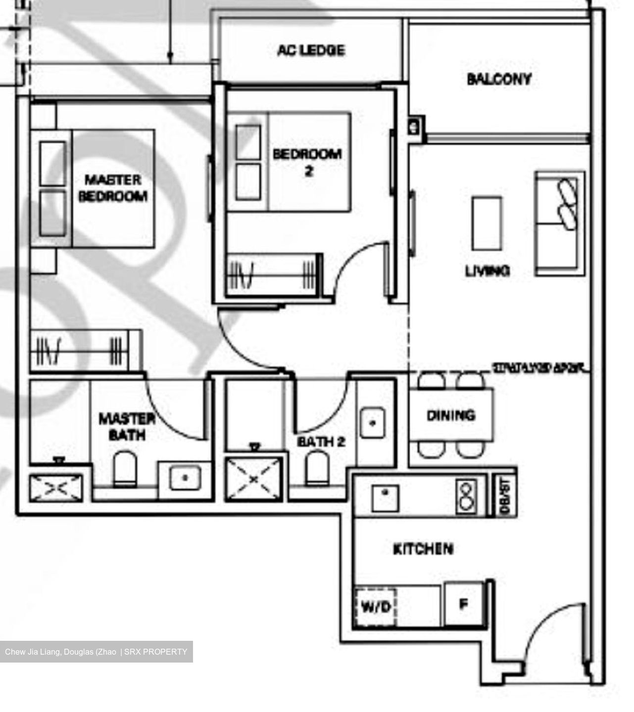 The Watergardens At Canberra (D27), Apartment #596408361